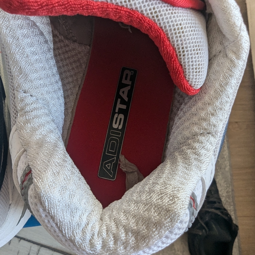 Adidas Adidtar Cushion USA Olympics Men's 7 Women's 8.5 vnds Originals Red White - Picture 7 of 11